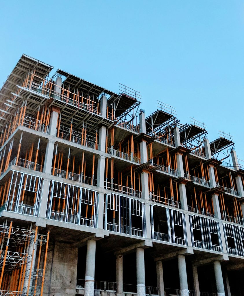 Ouvrage en construction
